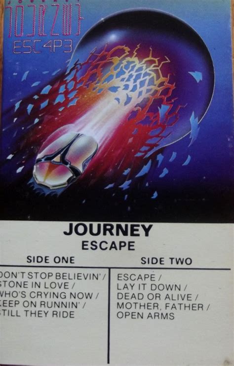 Journey – Escape (1981, Cassette) - Discogs