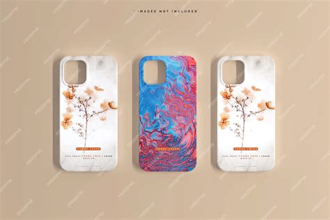 Premium PSD | Smartphone cover or case mockup