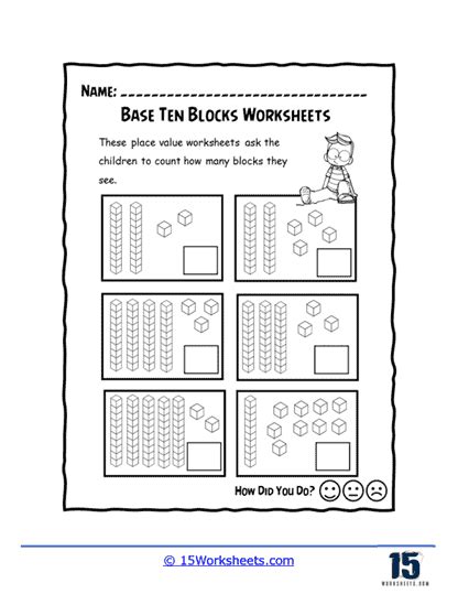 Base Ten Blocks Worksheets - 15 Worksheets.com