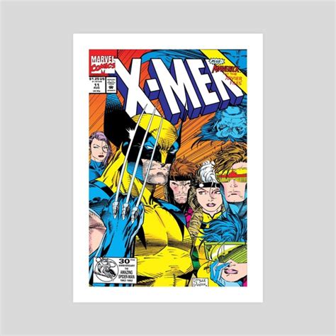 X-Men Issue No11 Wolverine Gambit Rogue Psylocke Poster, an art print ...