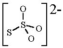 Thiosulfate Ion Formula & Structure