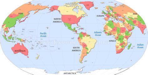 World Map Of Americas (com imagens) | Mapa