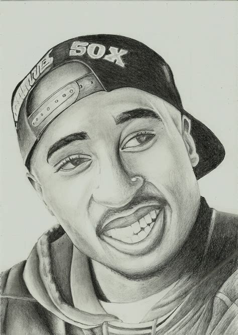 Tupac Shakur 2Pac Portrait Realistic by MaxBechtold on DeviantArt