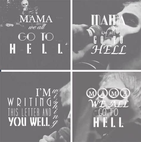 Pin by Caitlin Freeman on My Chemical Romance Lyrics & Quotes | My ...