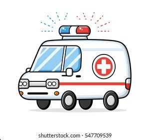 Ambulance Cartoon Drawing - Drawing Coloring Pages