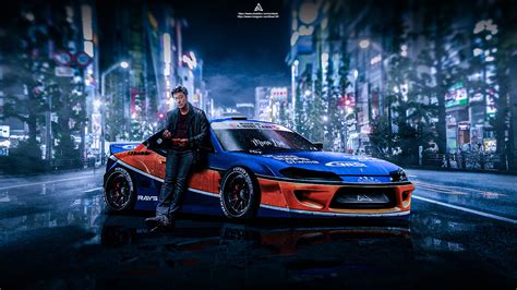 ArtStation - Nissan Silvia S15 "Mona Lisa" Tokyo Drift