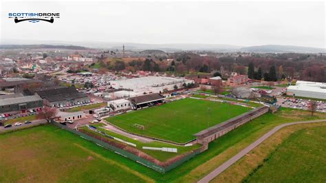 Elgin City Football Club by Drone - Winter 2019 - YouTube