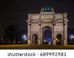 Pyramid of Louvre at night in Paris, France image - Free stock photo - Public Domain photo - CC0 ...