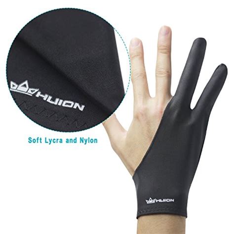 Huion Artist Glove for Drawing Tablet (1 Unit of Free Size, Good for Right Hand or Left Hand ...