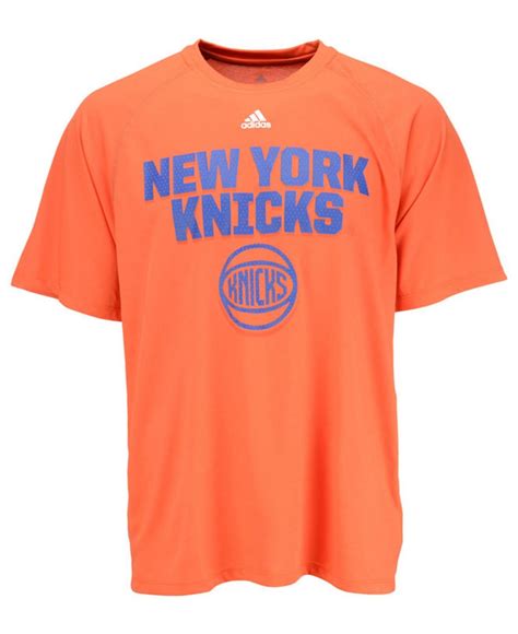 Lyst - Adidas originals Men's New York Knicks Net Up Climalite T-shirt ...