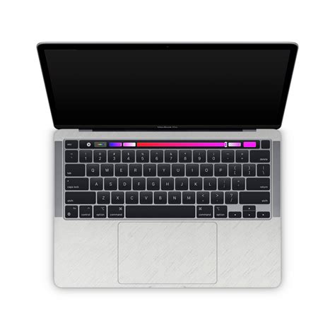 MacBook Pro 13'' (M1 2020) Cross Metal White Skin - WrapitSkin The ...