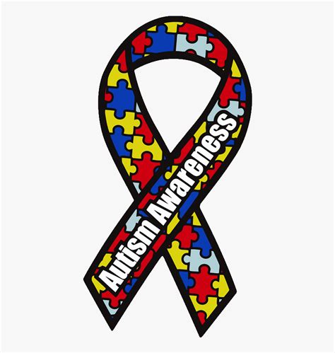 Autism Awareness Month - Autism Awareness Ribbon No Background, HD Png ...