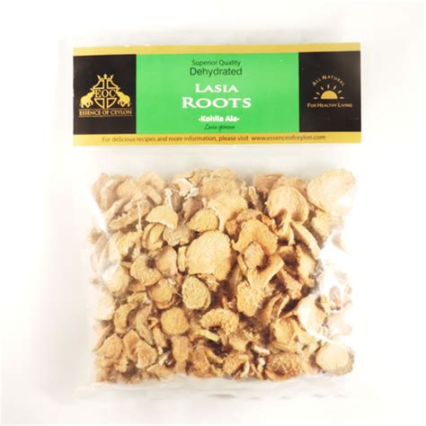 Dehydrated Lasia Root (Kohila Ala) 50g - Essence of Ceylon