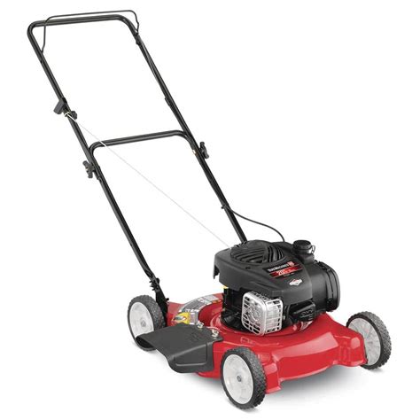 Yard Machines 140-cc 21-in Self-Propelled Gas Push Lawn Mower With Briggs Stratton Engine At ...