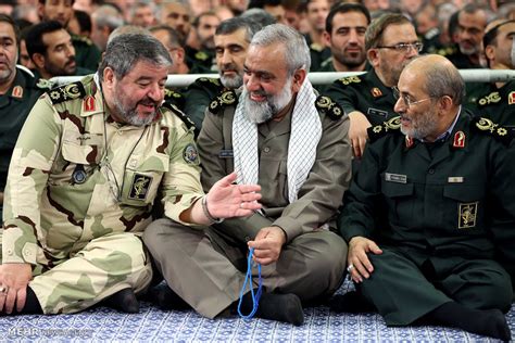 Mehr News Agency - Leader receives IRGC commanders