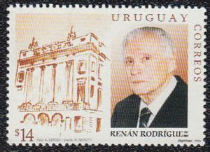 Stamp: Renan Rodriguez, politician (Uruguay(Honouring Renán Rodriguez ...