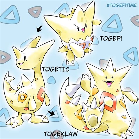 Pokemon Togepi Evolution Chart