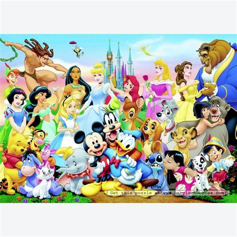 10 Latest Images Of All Disney Characters FULL HD 1920×1080 For PC Desktop 2024