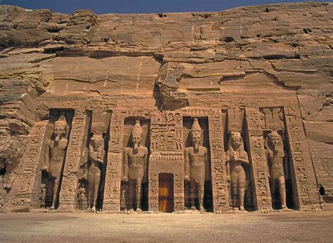 Lesser Abu Simbel Temple of Queen Nefertari | Egypt, Ancient egypt, Temple