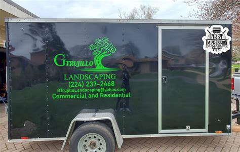 Custom Vinyl Trailer Decals Lettering, Enclosed Trailer Signs Graphics and Wraps, Advertising - Etsy