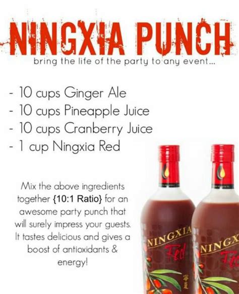 Ningxia Red Recipes