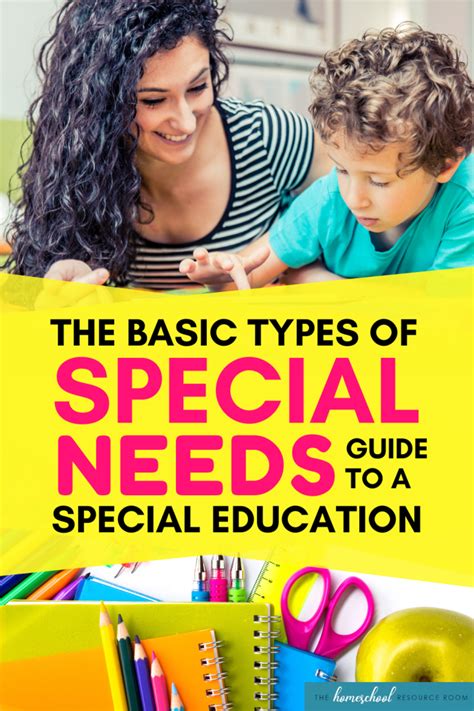 The Basic Types of Special Needs: A Guide to Special Education