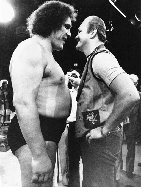 Andre and wepner | Andre the giant, Pro wrestling, Chuck wepner