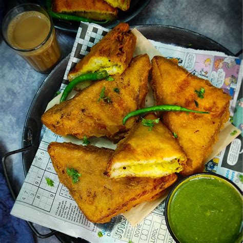 Bread Pakora Recipe