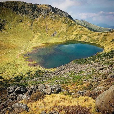 9 hours of hiking—Mt. Hallasan, the tallest mountain in Korea was an active volcano last erupted ...