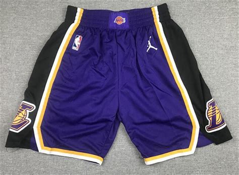 Lakers Purple Jordan Brand Swingman Shorts