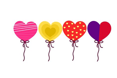 Happy Birthday Love Balloon Graphic by abstractspacestudio · Creative Fabrica