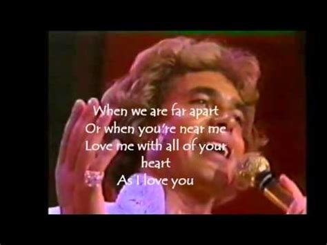 Love Me With All Of Your Heart , Engelbert Humperdinck - YouTube