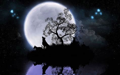 Wolf Blood Moon Wallpapers - www.Wolf-Wallpapers.pro