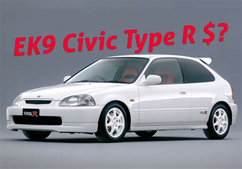 🥇 ¿Cuánto costó el Honda Civic Type R EK9 nuevo? 【 2024 】| Seguro vehicular