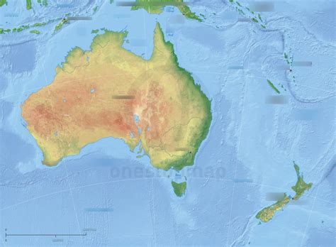 Australia Physical Map Freeworldmaps Net - vrogue.co