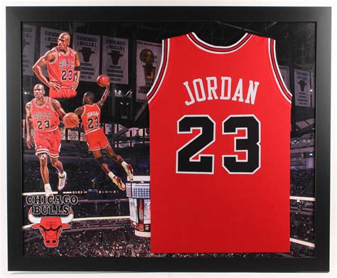 Michael Jordan 35x43 Custom Framed Jersey | Pristine Auction