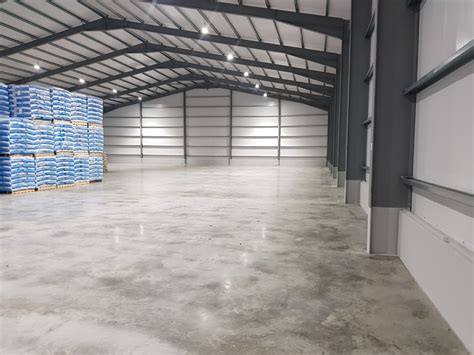 Storage Warehouse Supplied and Fitted with Pre-Stressed Walls - O'Reilly Concrete