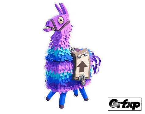 Loot Lama (Fortnite) Printed Sticker – Grafixpressions