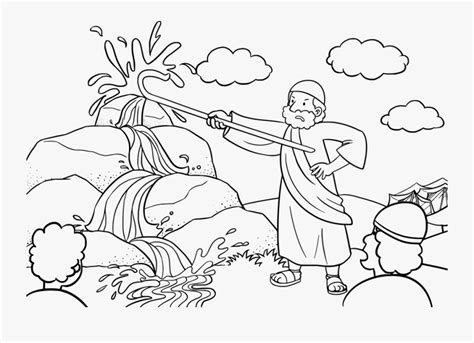 Moses Aaron Coloring Pages