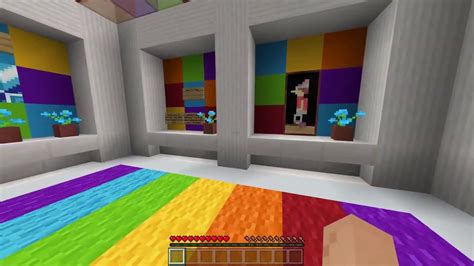 Minecraft Rainbow Parkour - YouTube