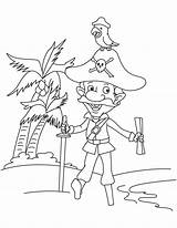 Coloring Pages pirate parrot sketch template