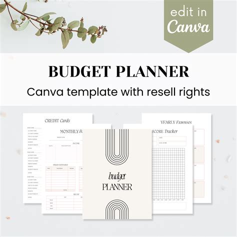 Budget Planner Template – purposeplr