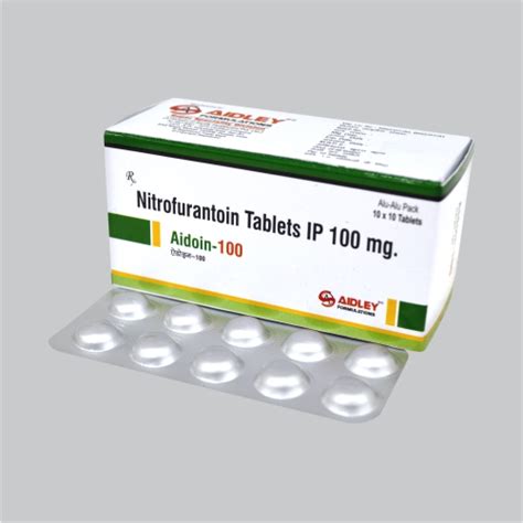 Nitrofurantoin 100mg Tablet Manufacturer and Supplier in India