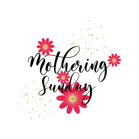 Sunday Clipart Transparent PNG Hd, Mothering Sunday Transparent Background, Mothering, Sunday ...