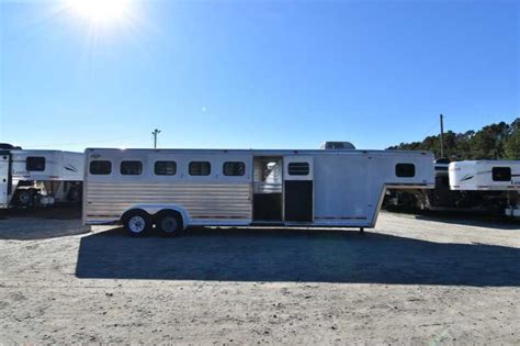 Used 1999 Hart 6 Horse Trailer with Living Quarters :: Dixie Horse & Mule Co