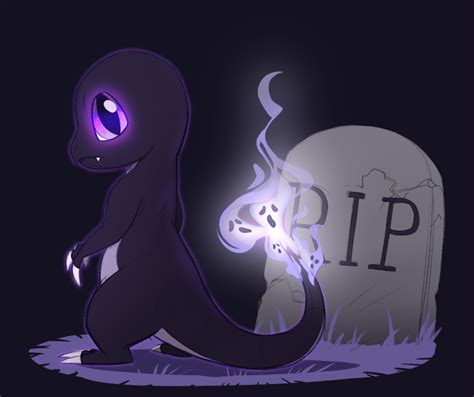 pinkdoberman: “ A ghost type charmander has been spotted in a nearby ...