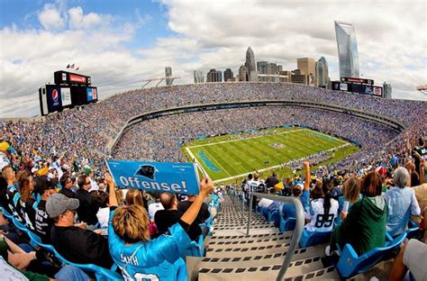 Bank of America Stadium is home to the Carolina Panthers. | Bank of ...