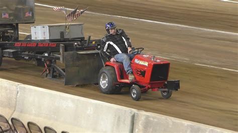 Tractor Pulling Stock 4000 25hp Garden Tractors In Action At Keystone 2017 - YouTube