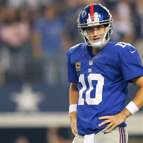 New York Giants Are Getting Exactly What They Signed Up for in QB Eli ...