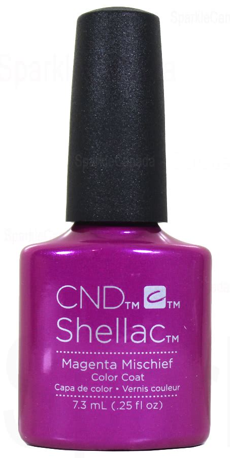 CND Shellac, Magenta Mischief By CND Shellac, 12-1859 | Sparkle Canada - One Nail Polish Place